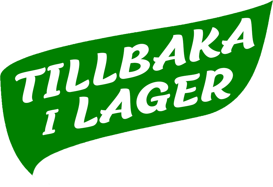 Tillbaka i Lager!